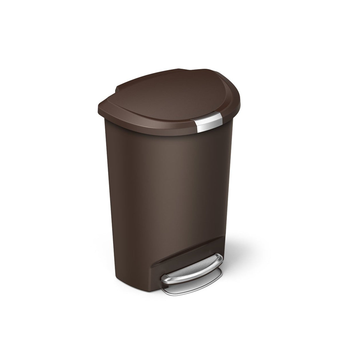 Simplehuman 50L Semi Round Plastic Step Trash buy Can