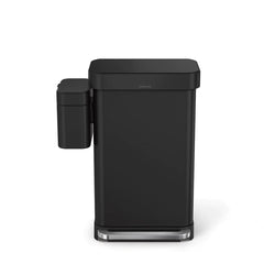 simplehuman 4L Compost Caddy Brushed Stainless Steel Bin