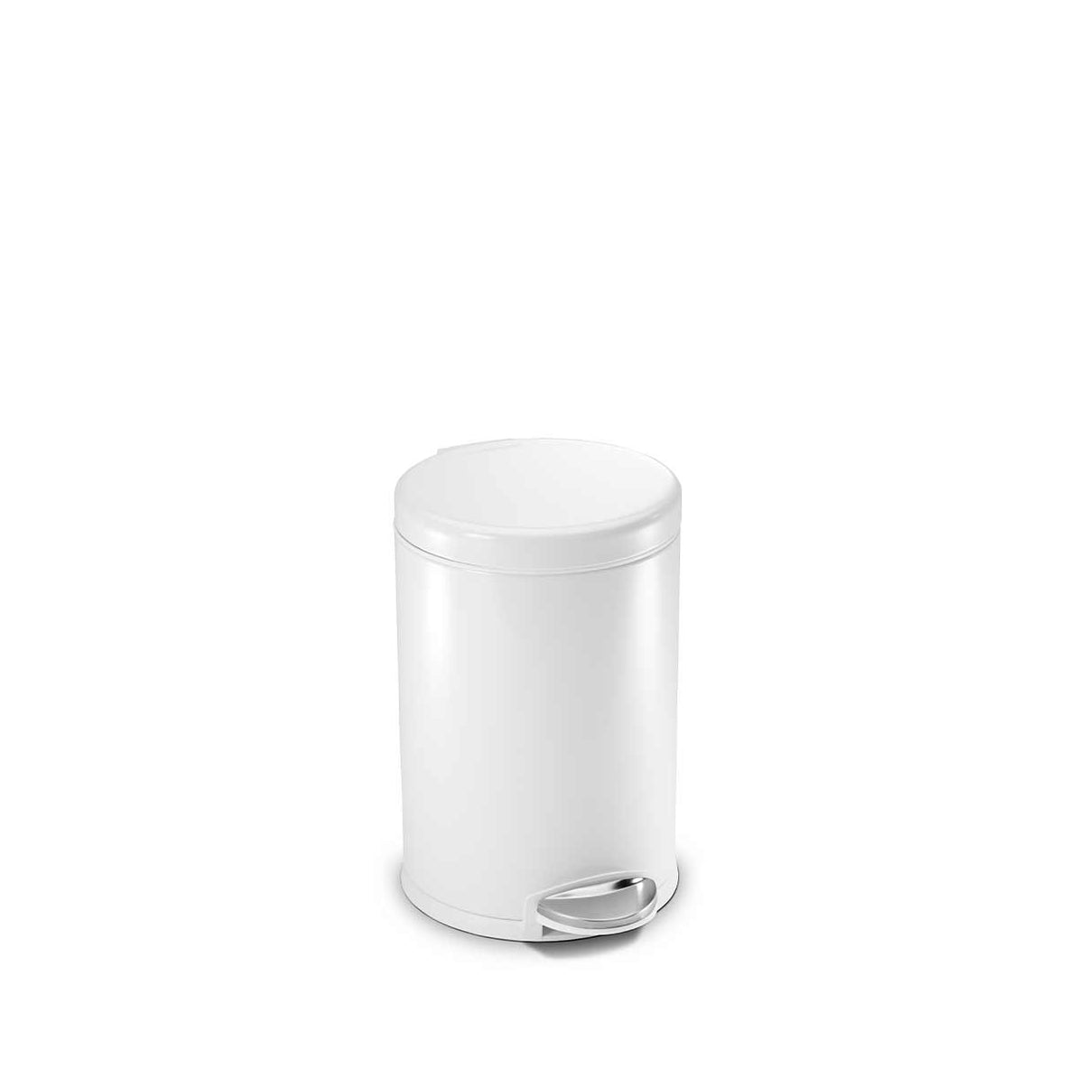 4.5 litre, round pedal bin - simplehuman