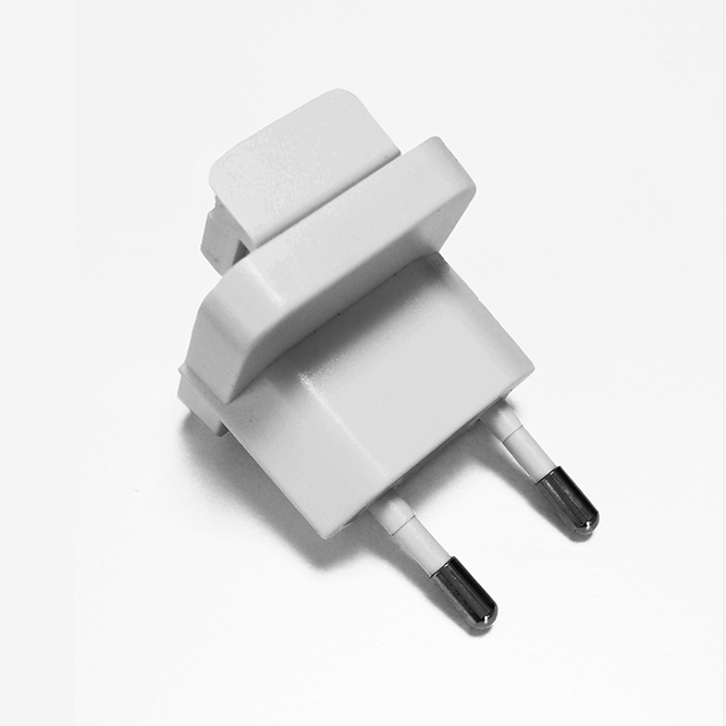 EU 2 pin plug [SKU:pd6121]