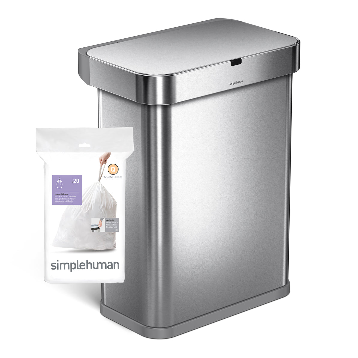 Simplehuman waste bin 2 outlet for 30